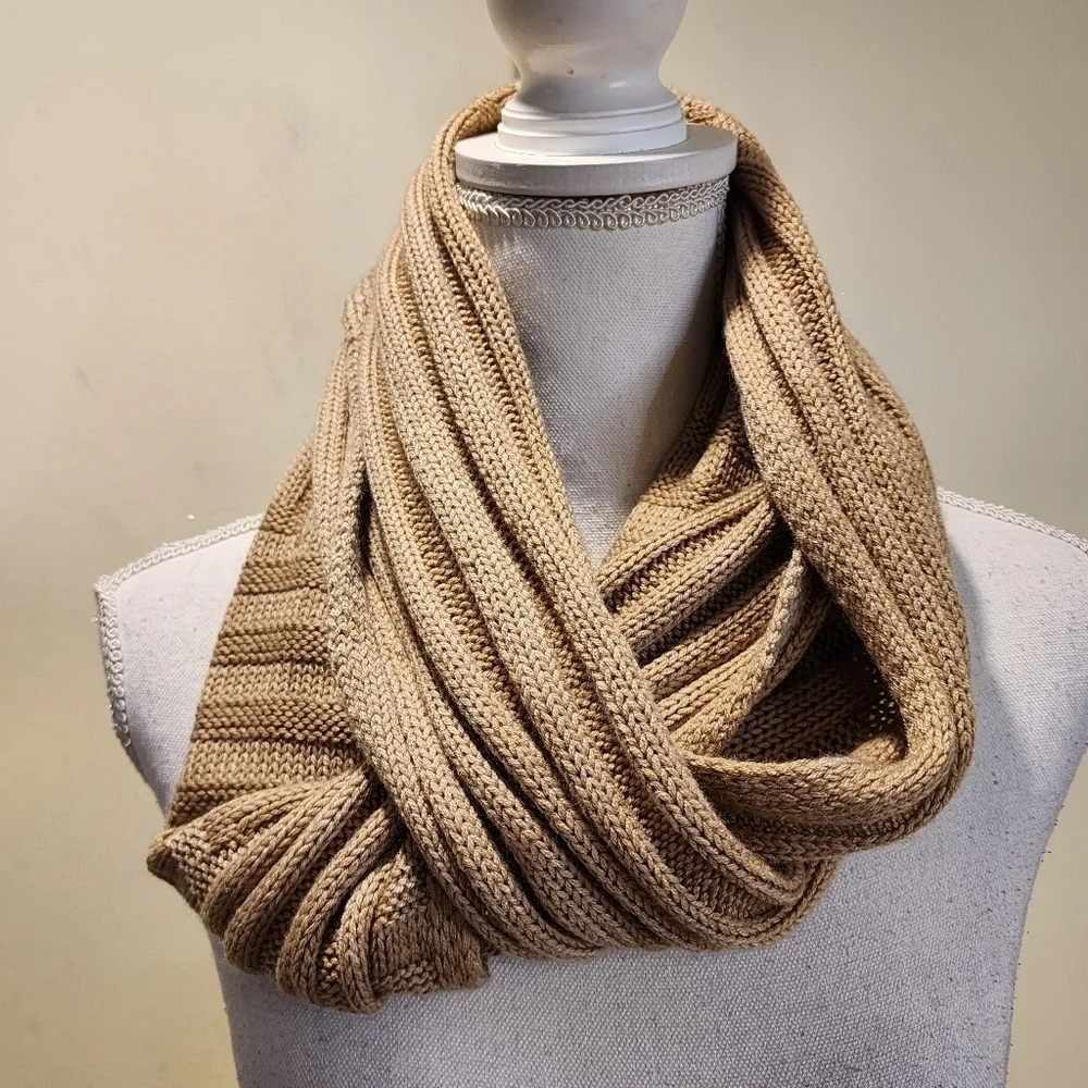 WHBM tan scarf